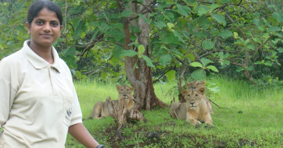 Redefining Courage: Gir’s 1st Woman Guard Has Rescued 1000+ Animals in 12 Years!