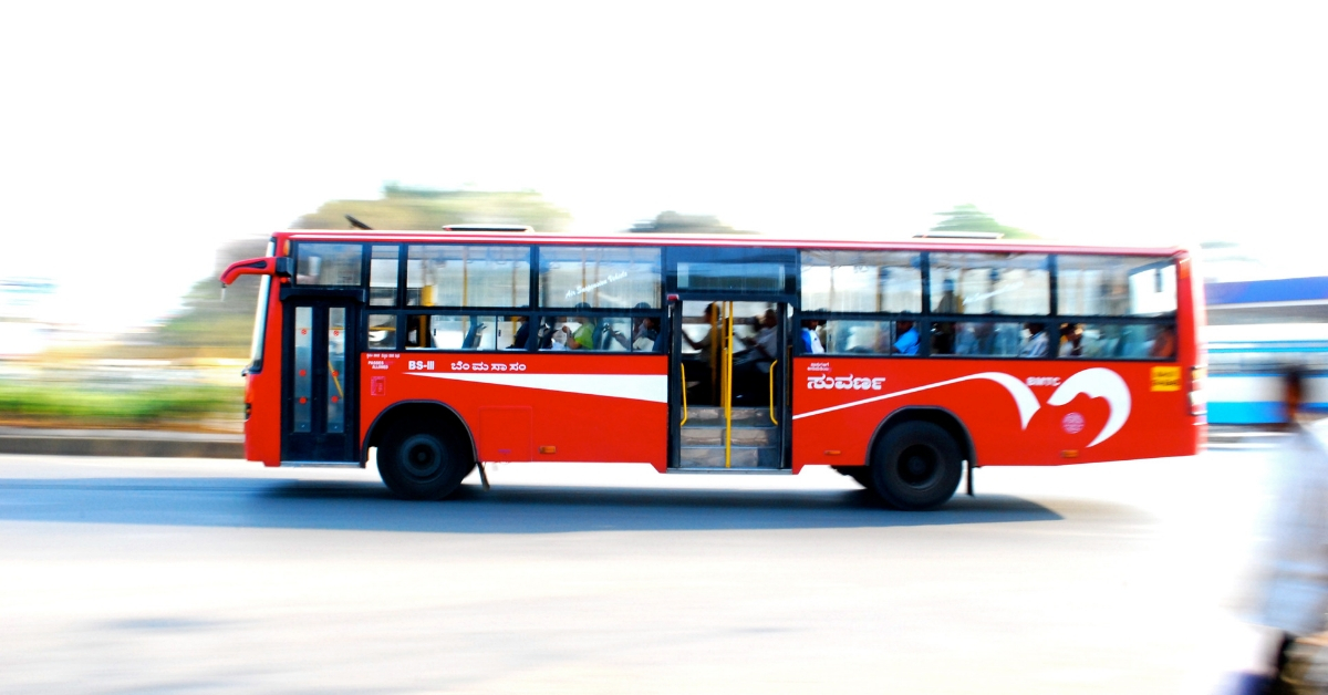 Green Ride 59 YO BMTC Driver Grows Mini Garden Inside Bus