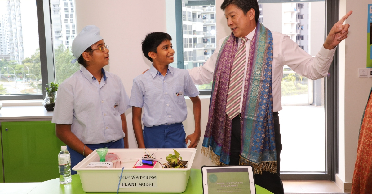 Indian-Origin Teens Build Auto-Watering Device That Keeps Plants Alive When You’re Away!