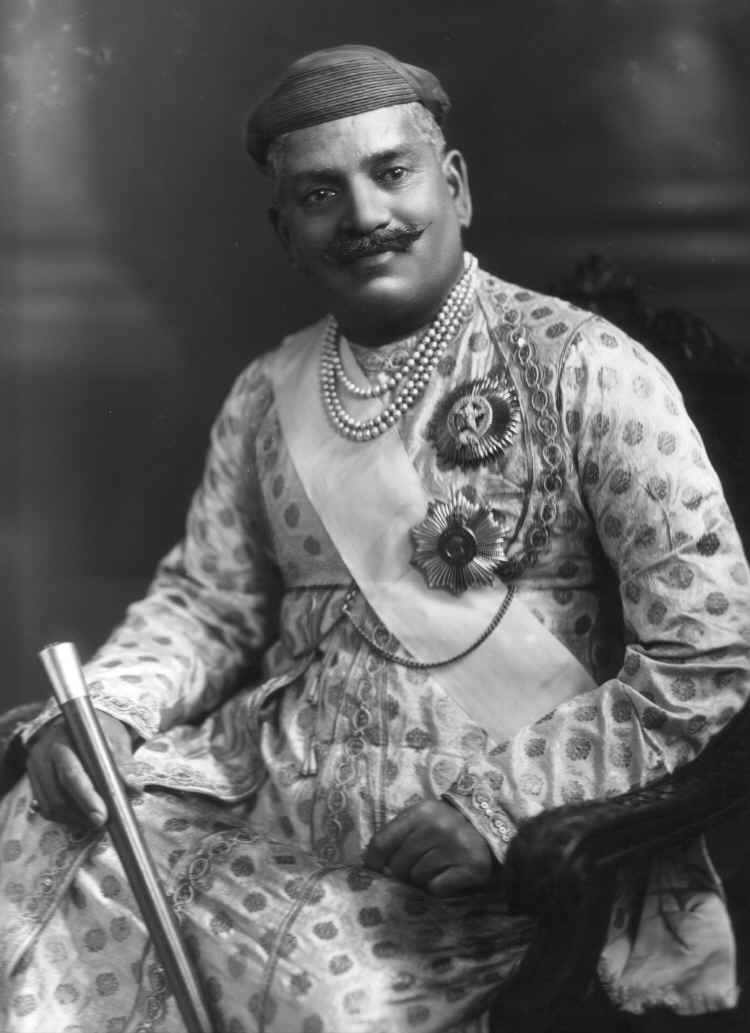 Sayajirao Gaekwad III, the Maharaja of Baroda in 1919. (Source: Wikimedia Commons)