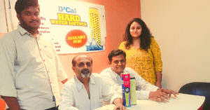Hyderabad Duo Invents Device That Turns Hard Water Soft for 1/10th the price!