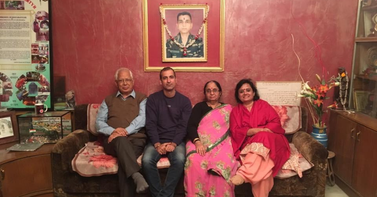 Jammu man visits family martyrs indian army heartwarming