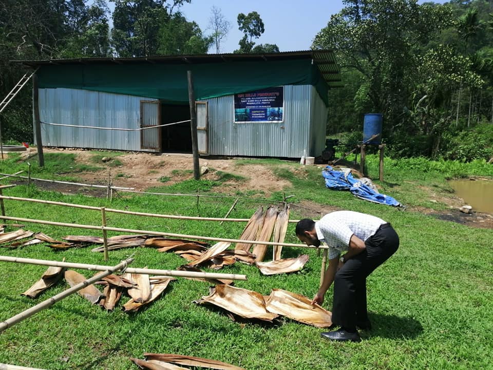 Put out to dry. (Source: Facebook/Deputy Commissioner-East Garo Hills)