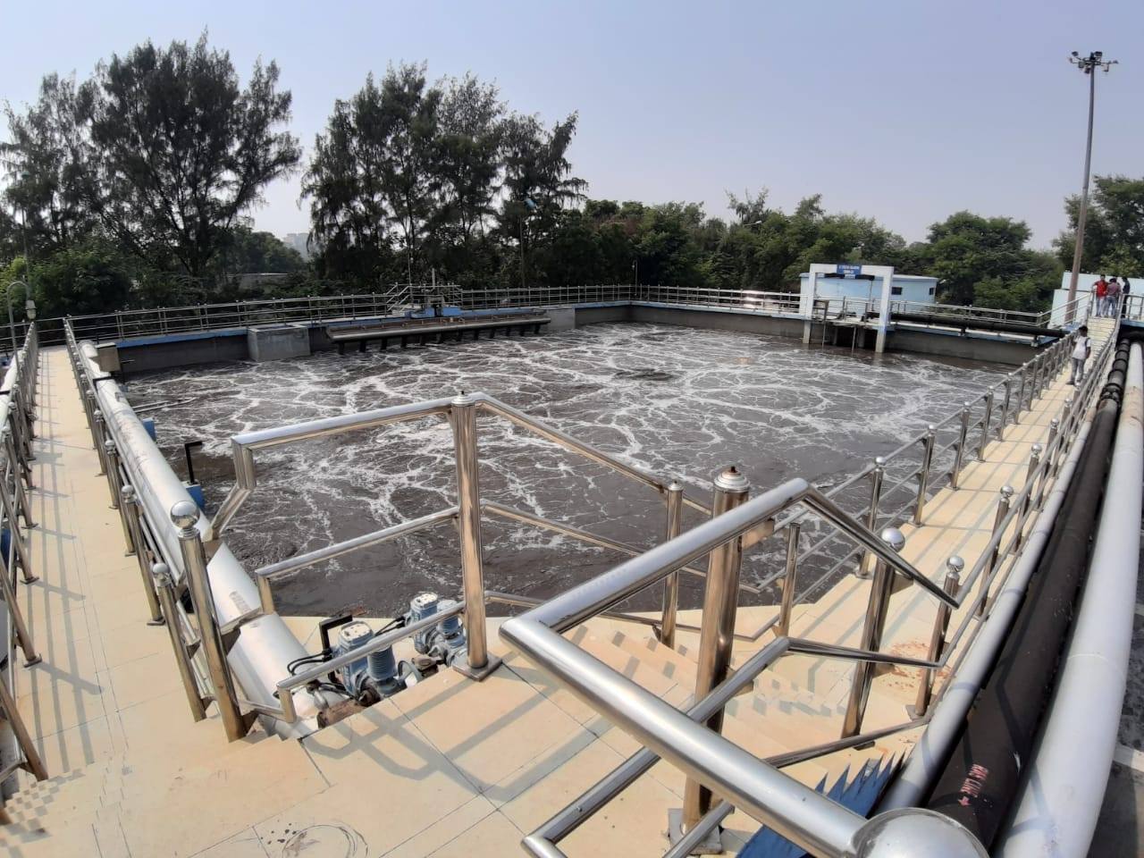 Sewage Treatment Plant at Noida, Sector 54. (Source: Facebook/DTC)