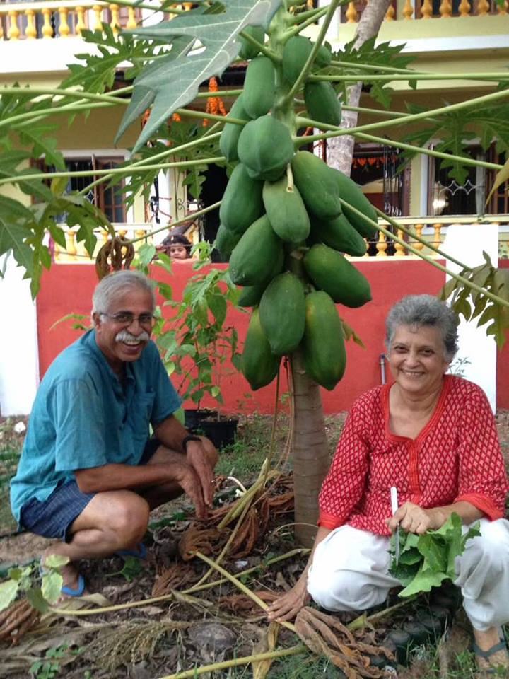 Claude and Norma Alvares (Source: Facebook/Claude Alvares)