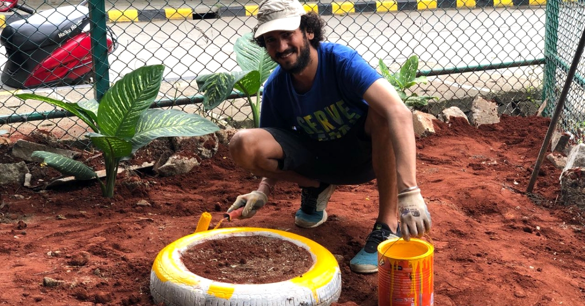 Bengaluru Engineer Fixes Potholes, Transforms Garbage Dump into Dog Park After Work!