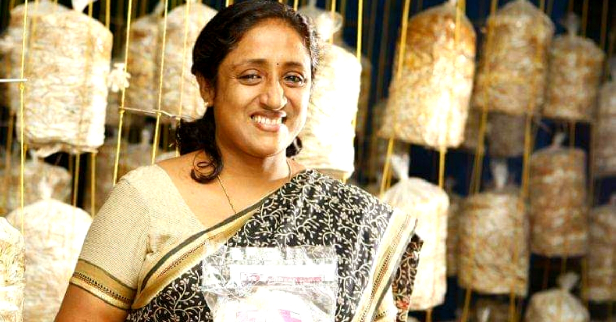 Kerala Homemaker’s Love for Mushrooms Is Helping Her Earn Rs 1 Lakh/Month!