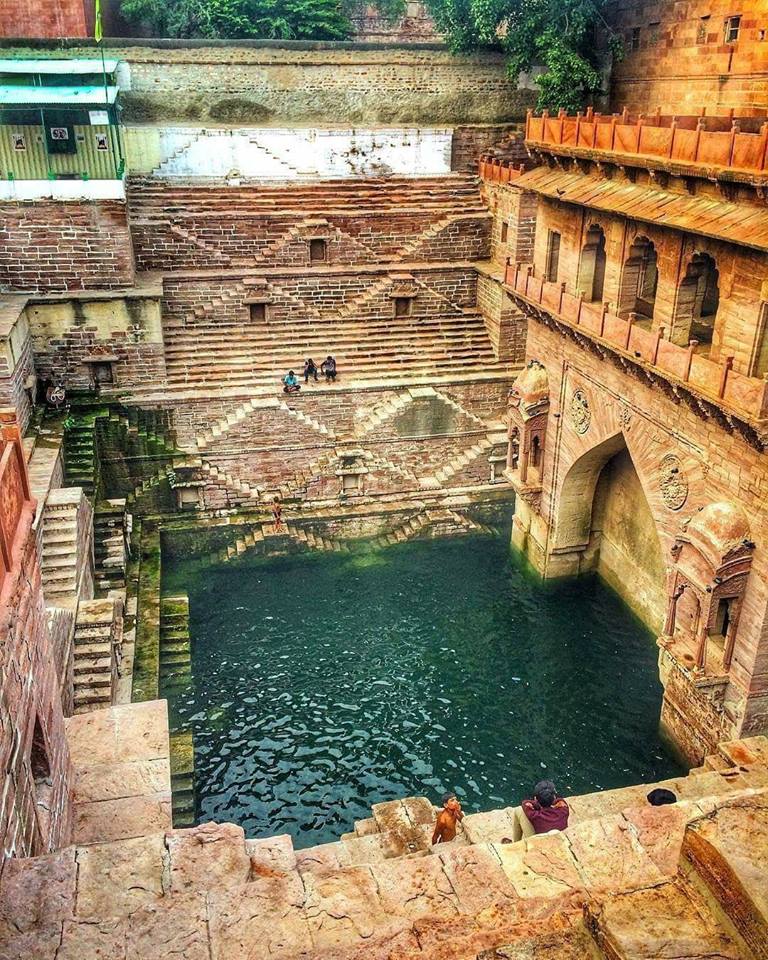 A magnificent stepwell in Jodhpur . (Source: Facebook/ Pratap Singh)