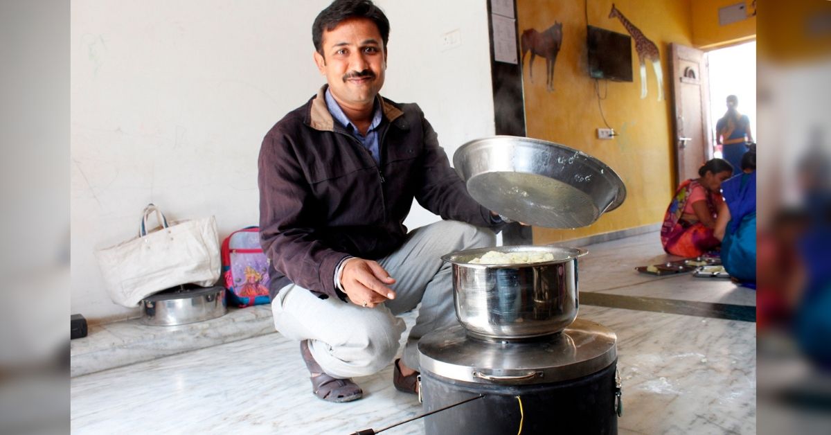 Time To Replace LPG? This Gujarat Man’s Solar Stove Lowers Cooking Costs by 80%