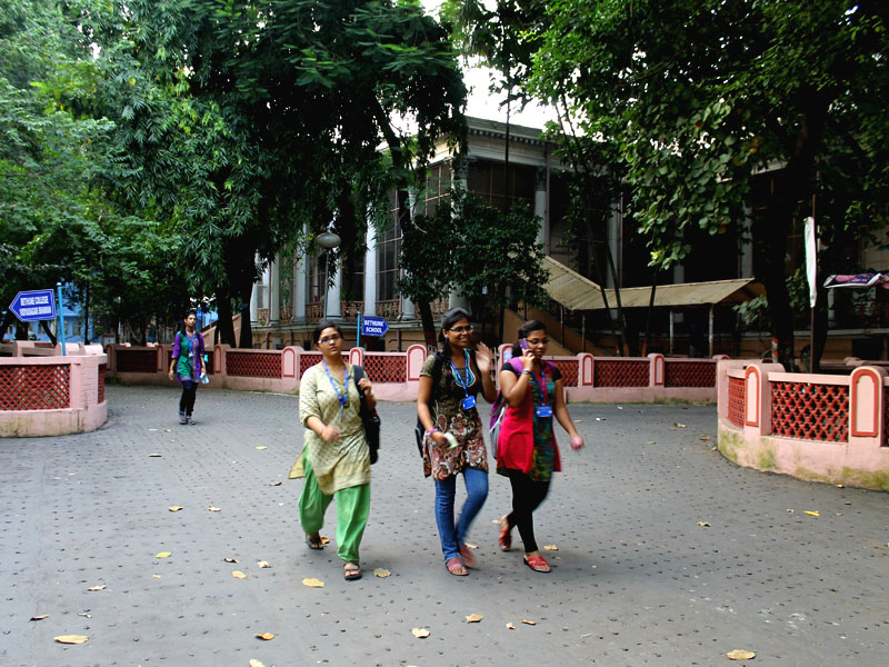 Students at the Bethune College campus. (Source: Bethune College)