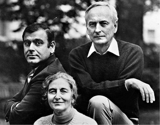 Ismail Merchant (L), James Ivory (R), and Ruth Jhabvala (C). (Source: Facebook/Merchant Ivory Productions)