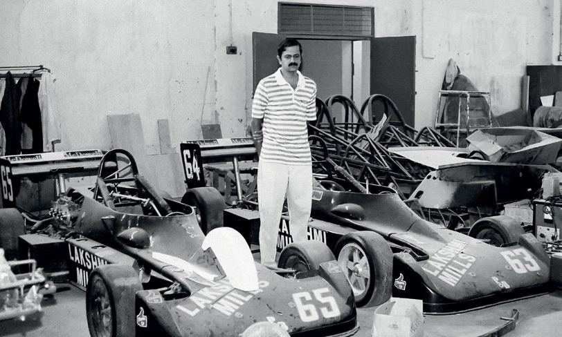 S Karivardhan understood race cars like few did in his time. (Source: Facebook/Vicky Chandhok) 