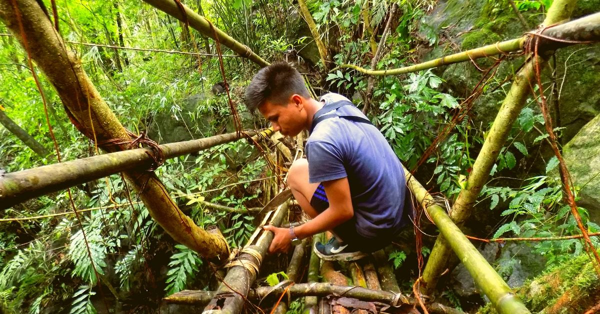 Meet the Meghalaya Boy Working to Preserve Living Bridges That Can Last 600 Years!
