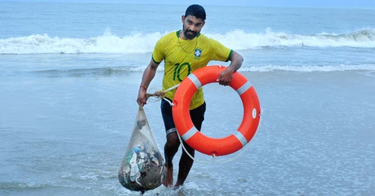 This ‘Mad’ Kerala Fisherman Helped Fish Out 13.5 Tonnes of Plastic From The Sea!