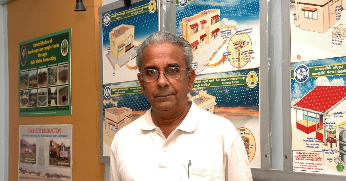 Chennai Water Crisis: 71-YO ‘Rain Man’ Helps Hundreds Recharge Their Groundwater!