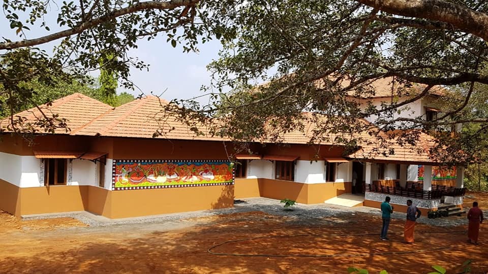 Habitat Latest Project: Vellinezhy Kalagramam. A small hamlet on the banks of Kunthipuzha in Palakkad, Vellinezhi is unique for the sheer number of art forms that thrive here. (Source: Habitat Technology Group)