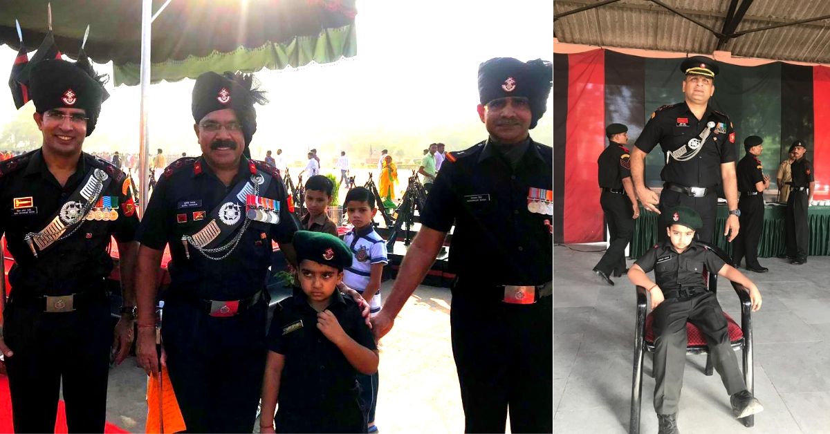 Here's The Inspiring Reason Why The Army Invited This 7-YO Amputee To Their Ranks