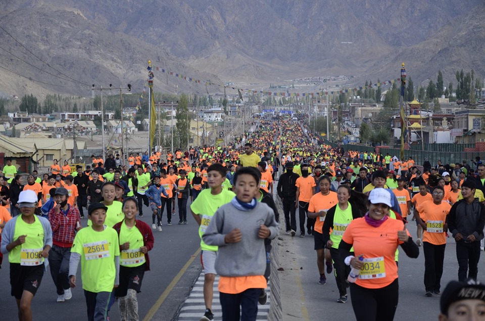 The 7km Fun Run (Source: Ladakh Marathon)