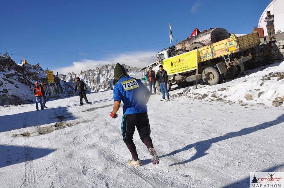 Khardung La Challenge (5370m): Testing the limits of human endurance. (Source: Ladakh Marathon)