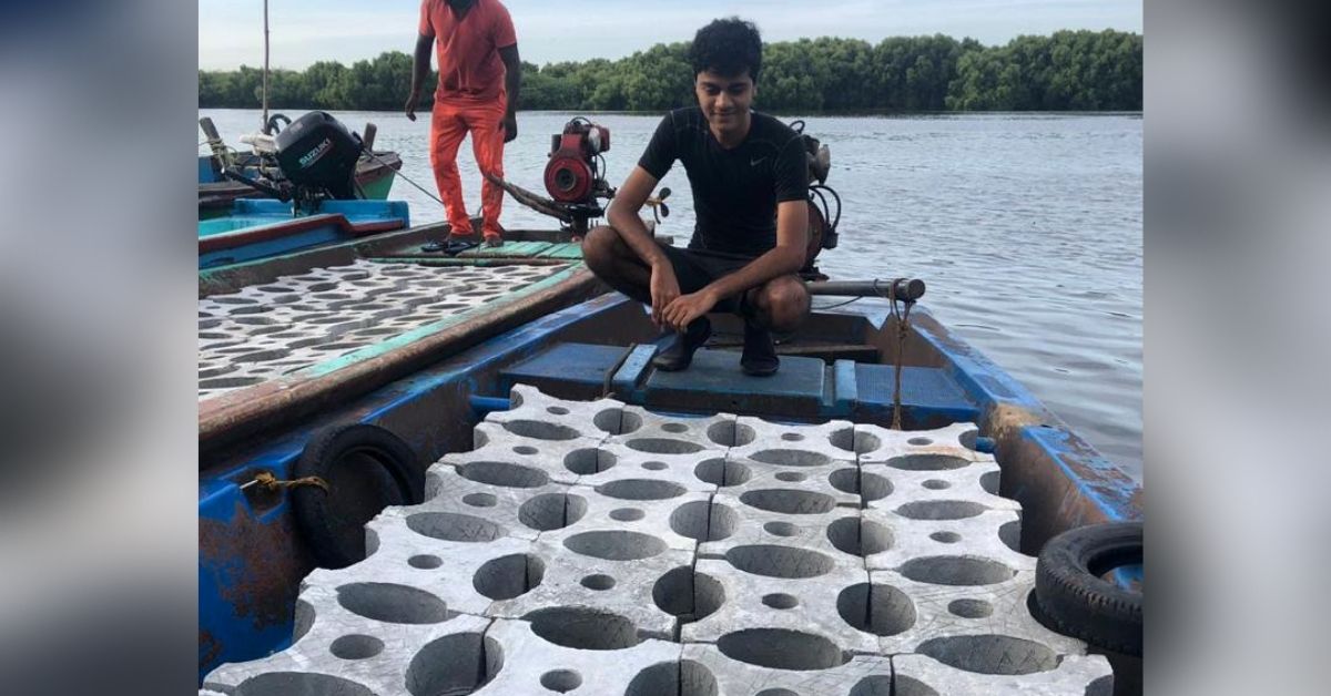 17-YO Mumbai Boy Creates India’s 1st 3D Printed Reef to Replace Crumbling Corals