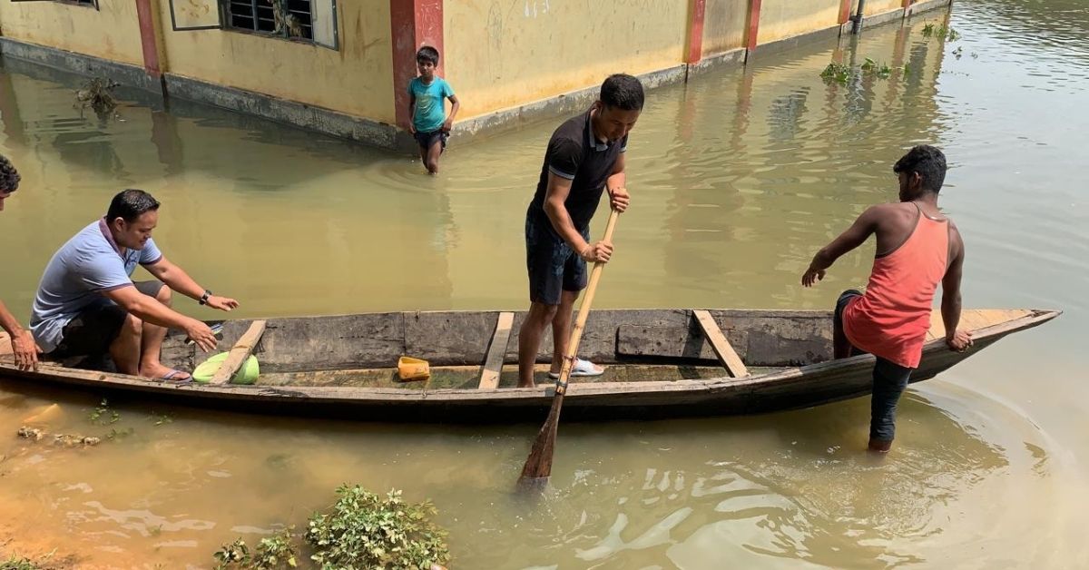 Meghalaya IAS Travels in Boats to Flooded Villages to Ensure Safety of 1 Lakh Citizens