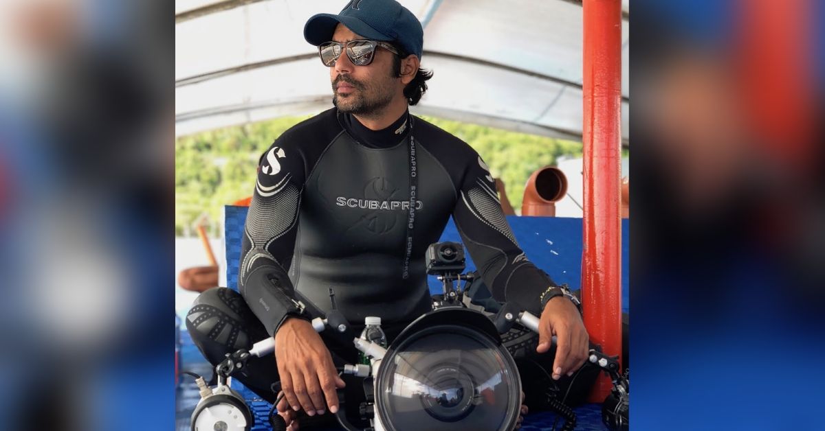 8,000 Dives, a Swimming Jumbo & Sharks: Meet India’s 1st Underwater Photographer