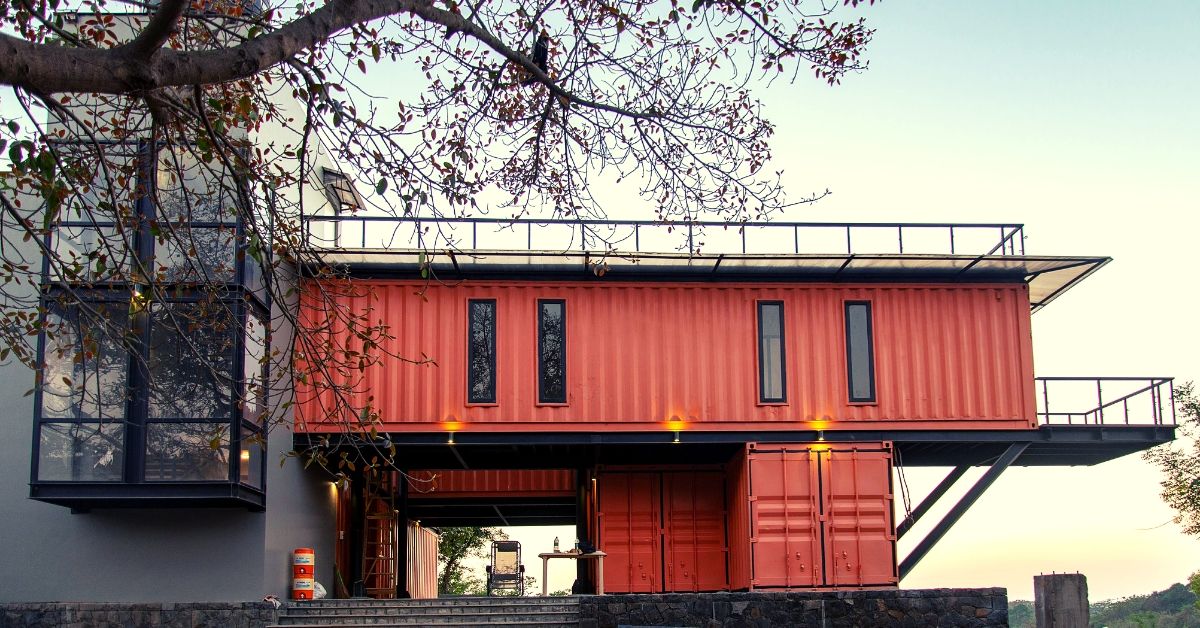 Mumbai Family Reuses Shipping Containers To Build Low-Cost Sustainable Home!