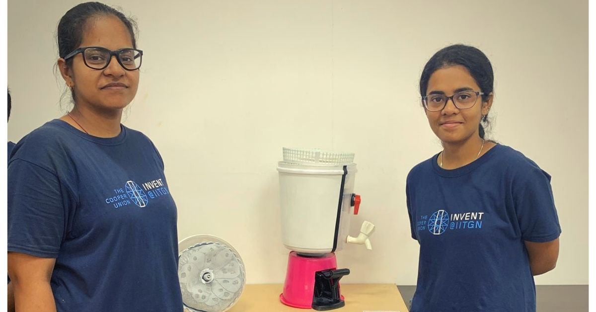 IIT Girls Invent Low-Cost, Zero-Electricity Device to Clean Reusable Sanitary Pads!