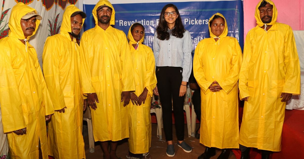 Mumbai Rains: Teenager Distributes Raincoats, Gum Boots To 200 Ragpickers!