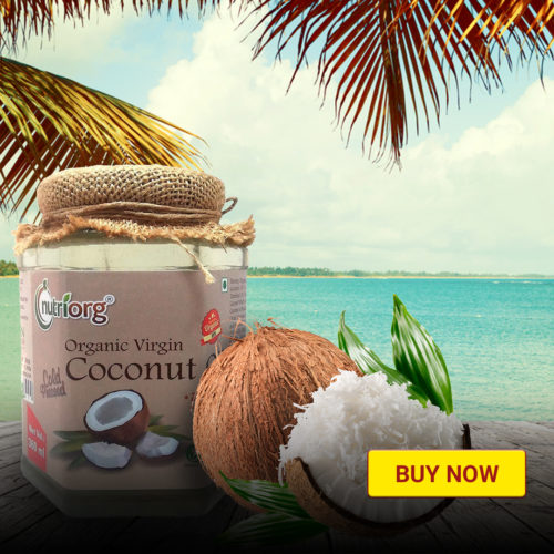 Organic Coconut Oil.