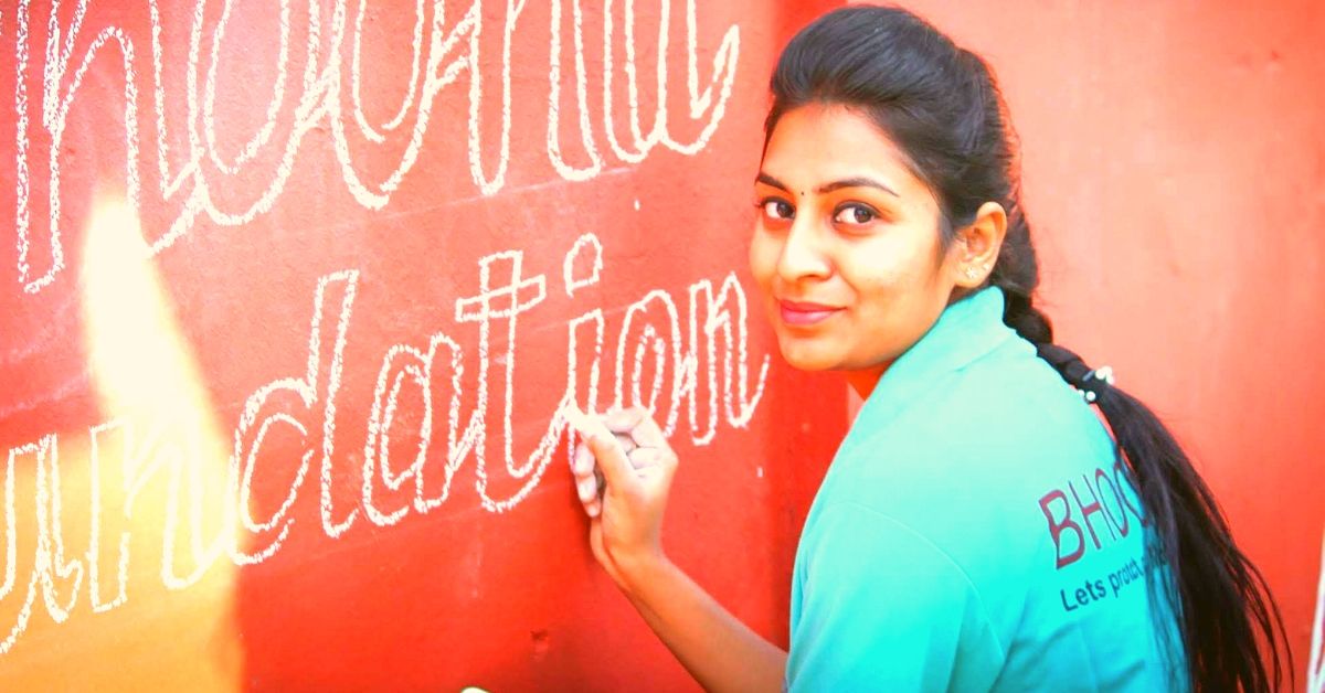 Andhra Engineer Spends 70% Of Her Salary to Clean 2 Cities & Make Them Poster-Free!