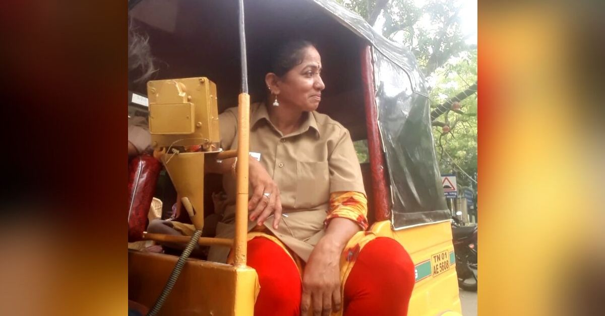 Safe Late-Night Rides for Women, Free Rides for the Poor: Meet Chennai’s ‘Auto Akka’!