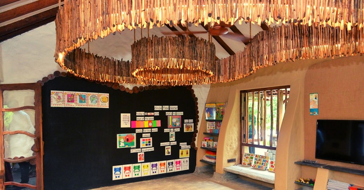 Made From Mud & Upcycled Wood, Karnataka School Teaches 40 Needy Kids For Free!