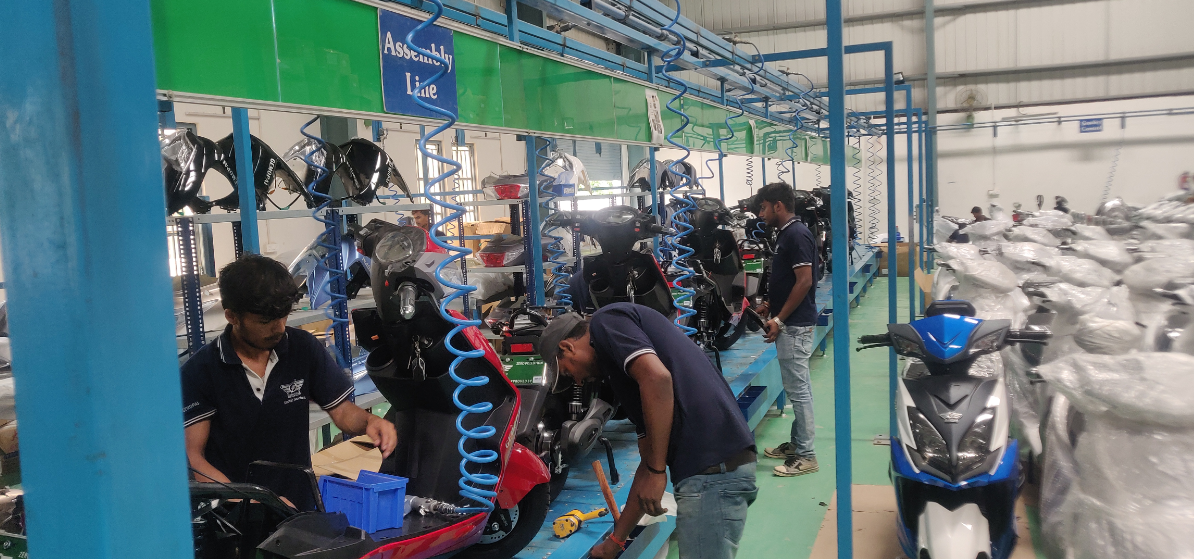 The manufacturing unit in Noida. (Source: Gemopai Electric)