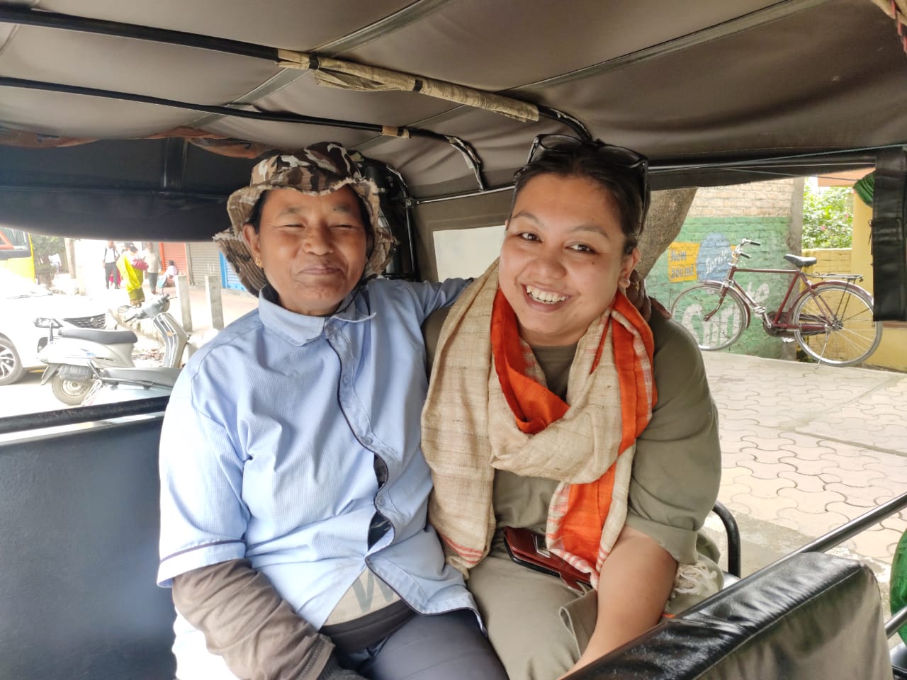 First Woman Auto Driver Manipur