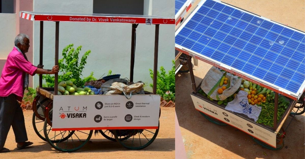 Solar deals powered cart