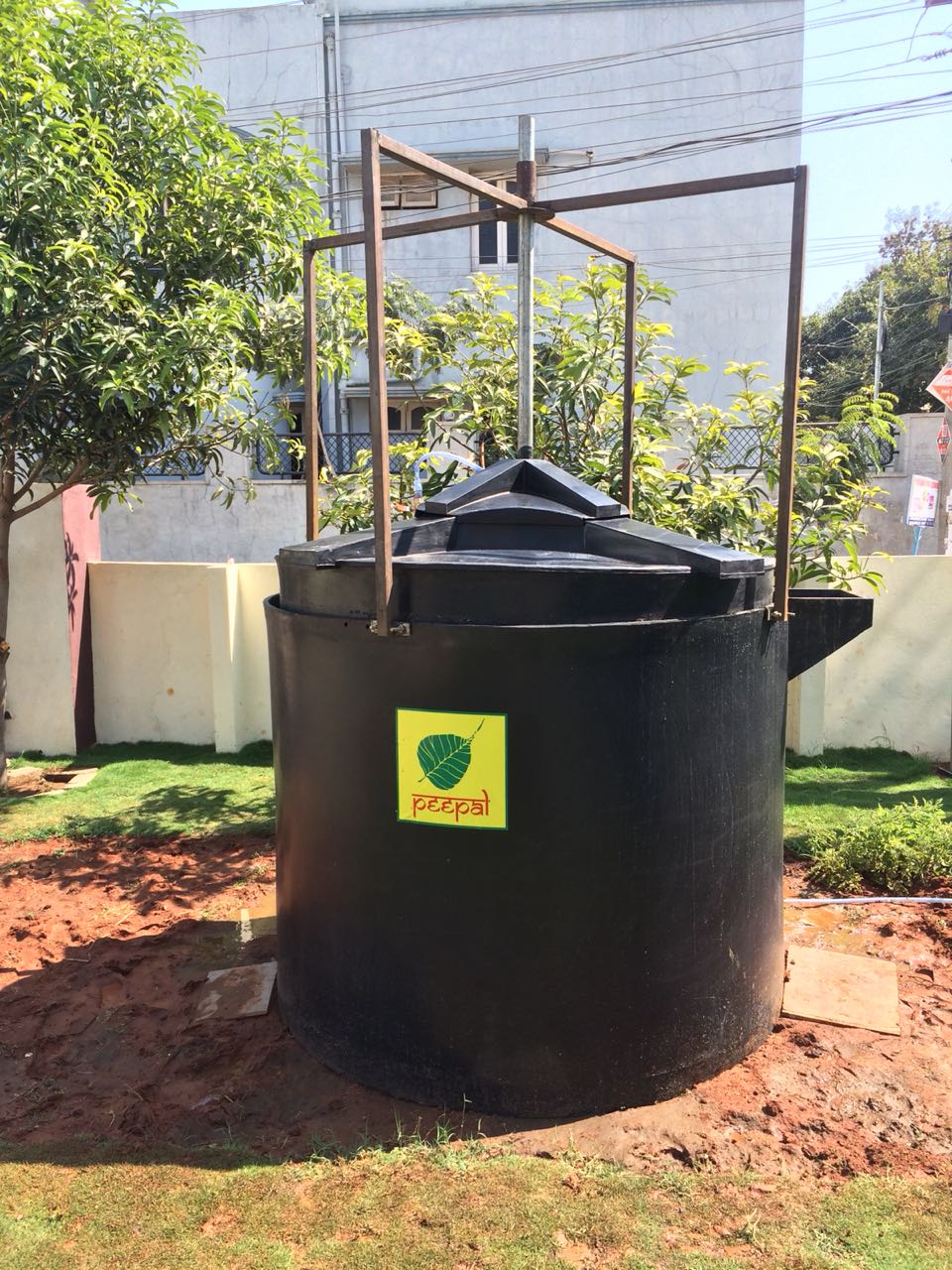 Telangana man startup recycle kitchen waste cut LPG cost biogas home india