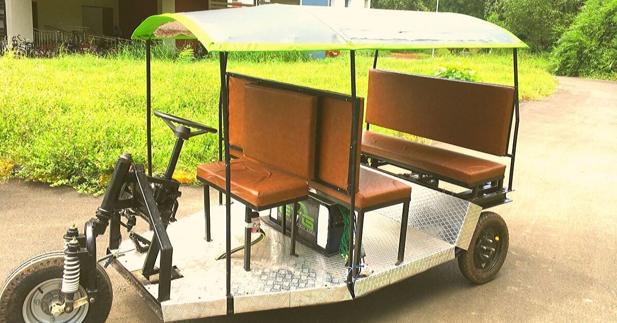IIT Kharagpur’s Electric Three-Wheeler ‘Deshla’ Can Be Recharged at Home!