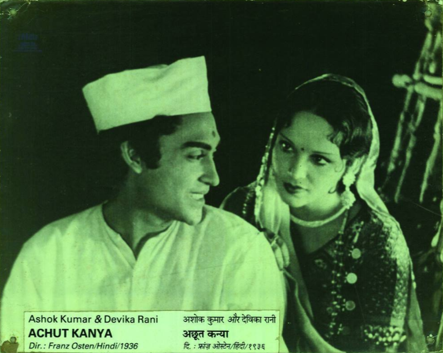 Devika Rani with Ashok Kumar in Achut Kanya. (Source: Twitter/NFAI)