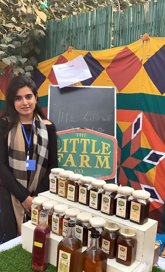 Delhi woman startup organic pickles the little farm Gurgaon madhya pradesh