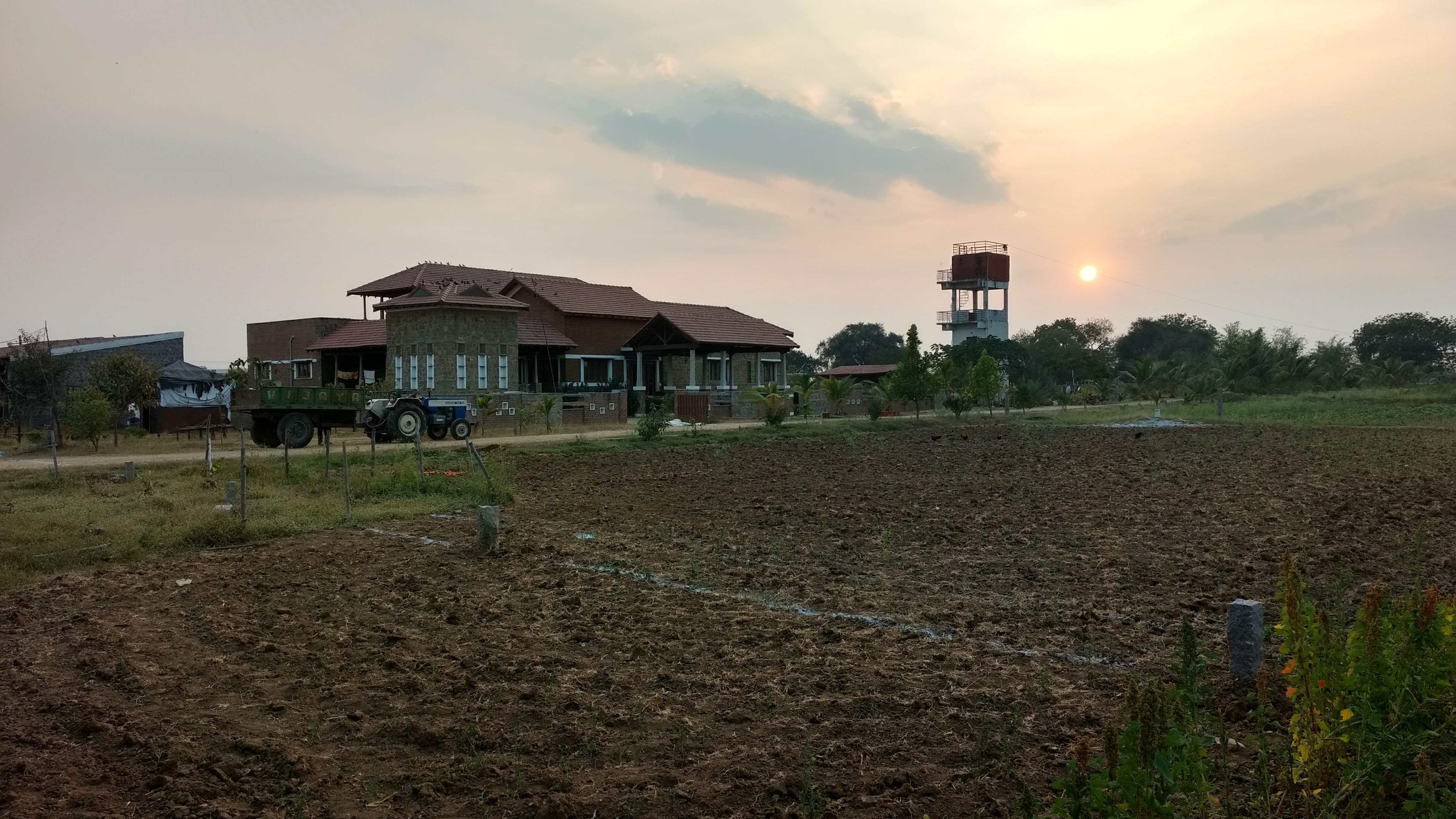 Telangana sustainable home UK couple grow food forest inspiring india