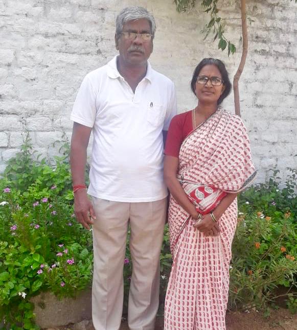 Telangana couple zero budget natural farming organic mango navara rice india