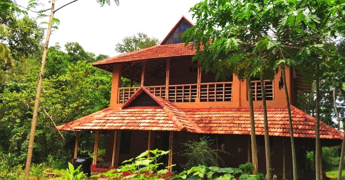 This Kerala Engineer’s Fully Recyclable Mud & Bamboo Home Is Green-Tastic!