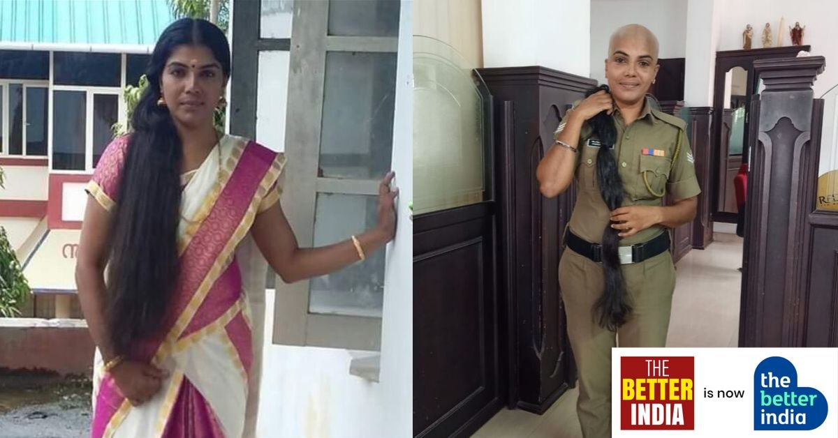 Kerala Policewoman Shaves Head, Donates Hair For Children With Cancer