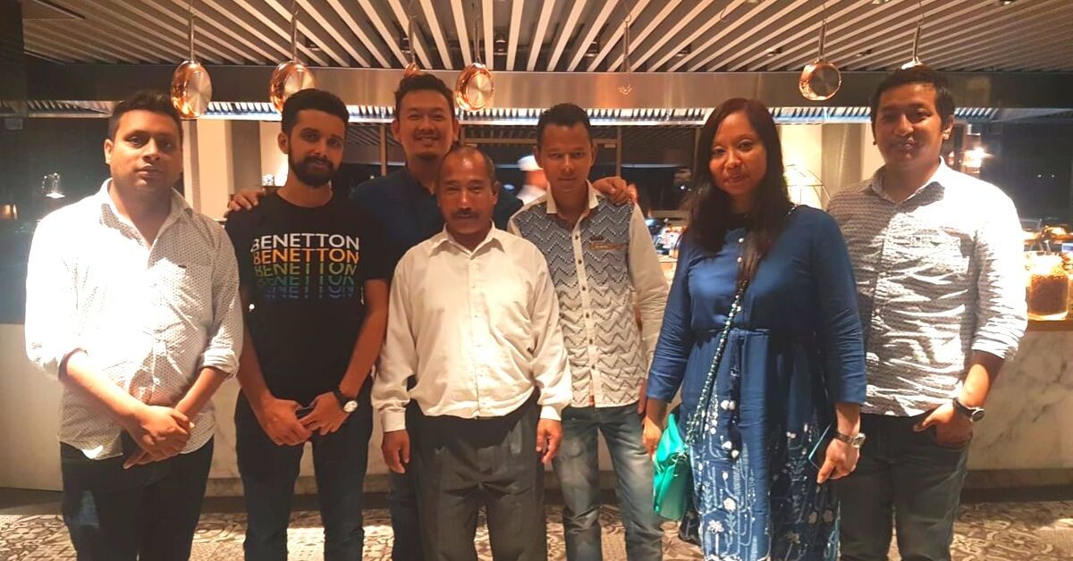 Wizzride Core Team (L-R): Ashish Mittal, Hemant Pandey, Lehsang Bhutia (in the back), Vijay Gurung (Head of Operations, Quality Management, Ajay Singha (Admin-Head), Reema Bhutia (Customer Service Manager), and Jolden Lama (Client Relationship & Experience Manager). 