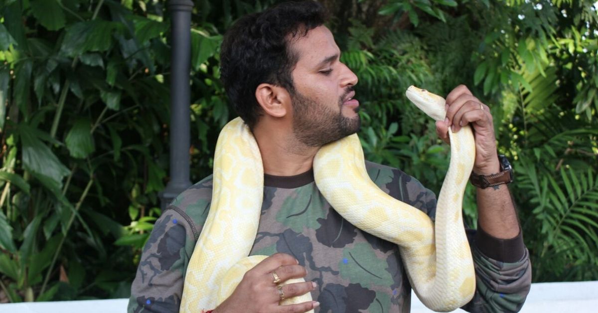 Andhra pradesh veterinarian risks life rescue wildlife inspiring india