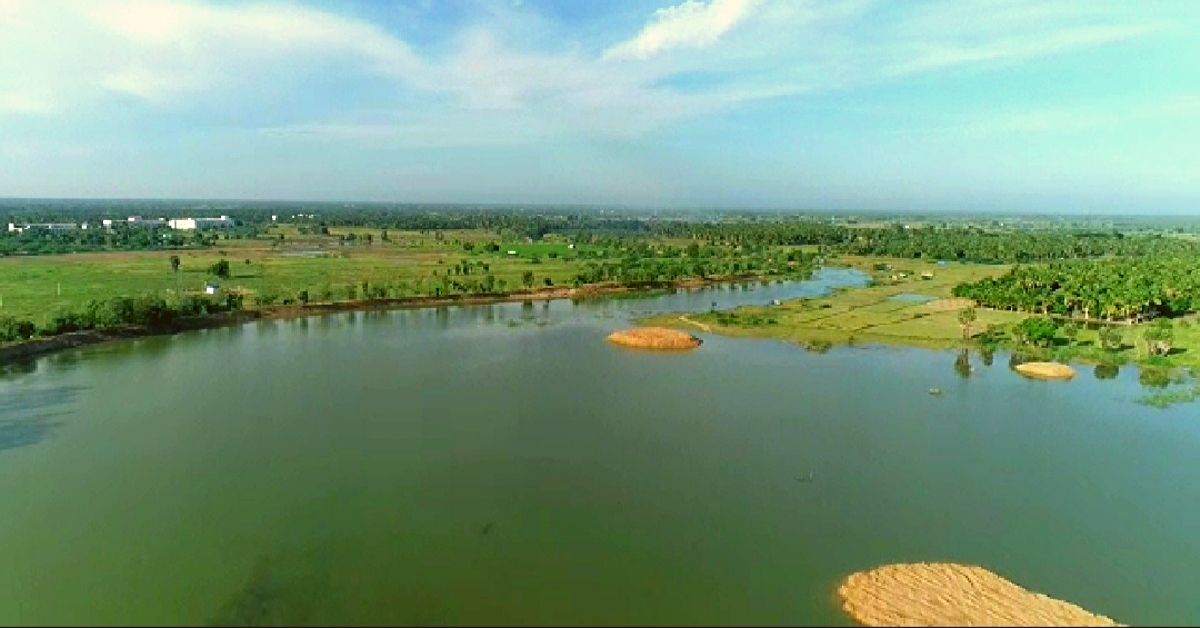  cyclone gaja lake revival techniques hero water scarcity karnataka