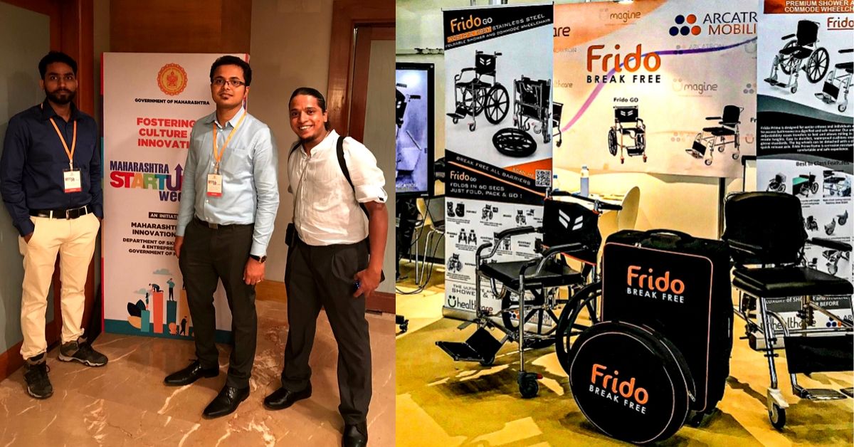 Foldable & Bathroom-Compatible: Pune Startup Designs Travel-Friendly Wheelchair!