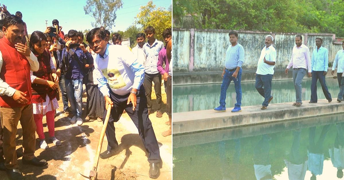 UP IAS Officer Mobilises 470 Drought-hit Panchayats, Revives Wells & Ponds!