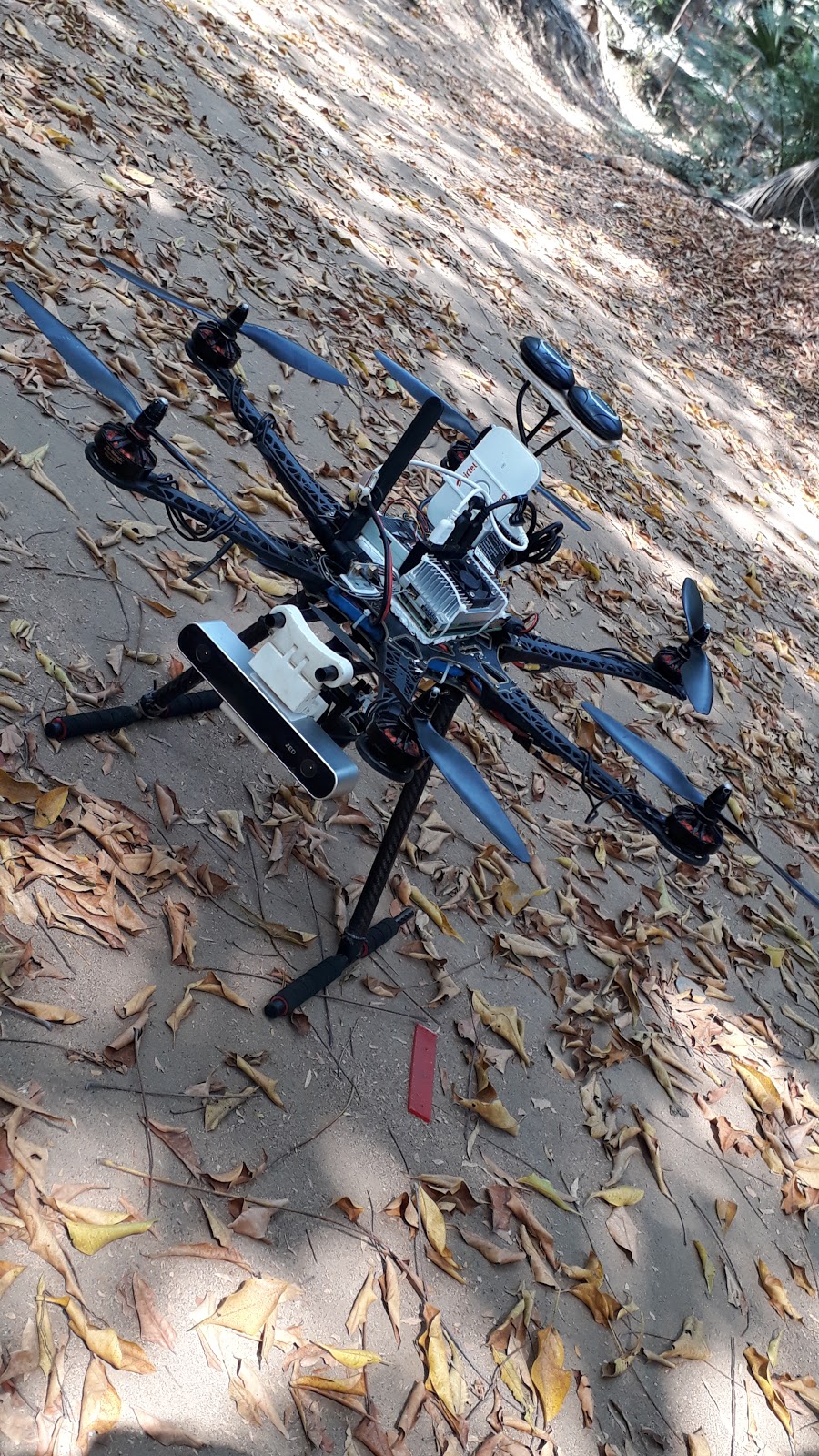 'Eye In The Sky' Drone Device developed by a team from CFI-IIT Madras. (Source: IIT Madras)